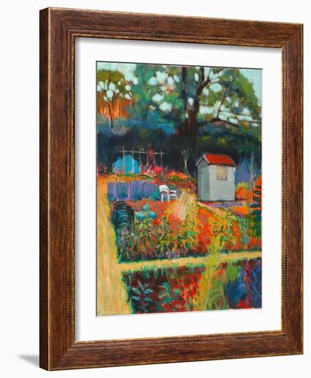 White Chair-Marco Cazzulini-Framed Giclee Print