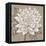 White Chalk Flower 1-Ariane Martine-Framed Stretched Canvas