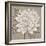 White Chalk Flower 1-Ariane Martine-Framed Art Print