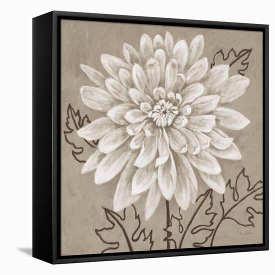 White Chalk Flower 2-Ariane Martine-Framed Stretched Canvas