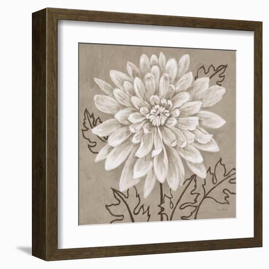White Chalk Flower 2-Ariane Martine-Framed Art Print