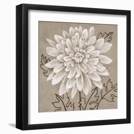 White Chalk Flower 2-Ariane Martine-Framed Art Print