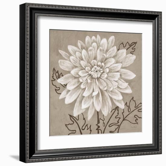 White Chalk Flower 2-Ariane Martine-Framed Art Print