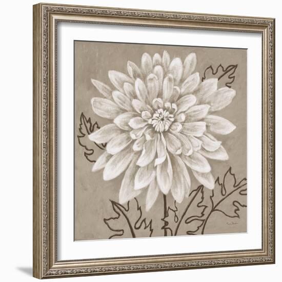 White Chalk Flower 2-Ariane Martine-Framed Art Print