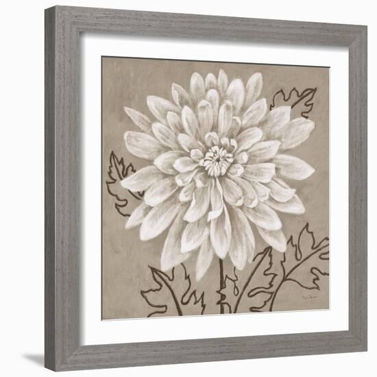 White Chalk Flower 2-Ariane Martine-Framed Art Print