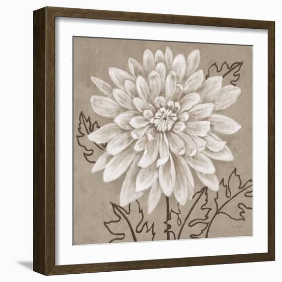 White Chalk Flower 2-Ariane Martine-Framed Art Print