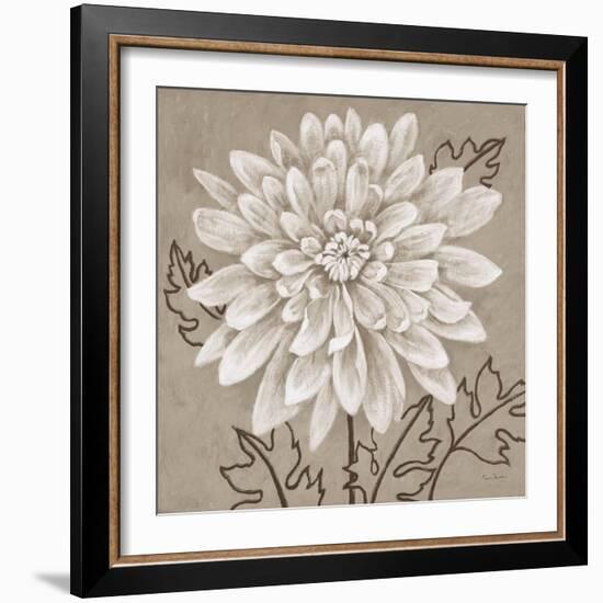 White Chalk Flower 2-Ariane Martine-Framed Art Print