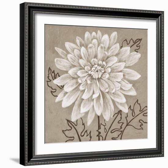 White Chalk Flower 2-Ariane Martine-Framed Art Print