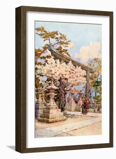 White Cherry at Kitano-Ella Du Cane-Framed Giclee Print