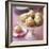 White Chocolate Muffins on Cake Stand-Michael Paul-Framed Photographic Print