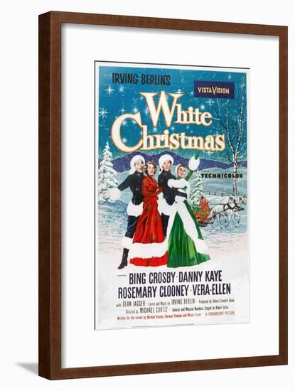 White Christmas, 1954-null-Framed Premium Giclee Print
