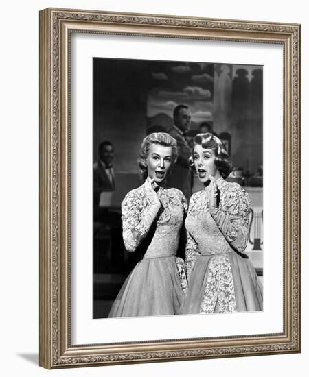 White Christmas, Vera-Ellen, Rosemary Clooney, 1954-null-Framed Photo