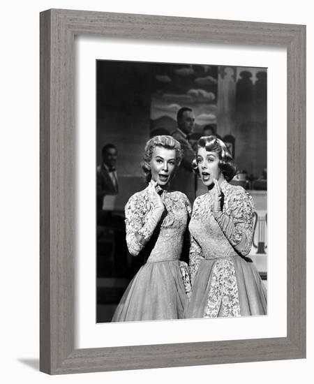 White Christmas, Vera-Ellen, Rosemary Clooney, 1954-null-Framed Photo