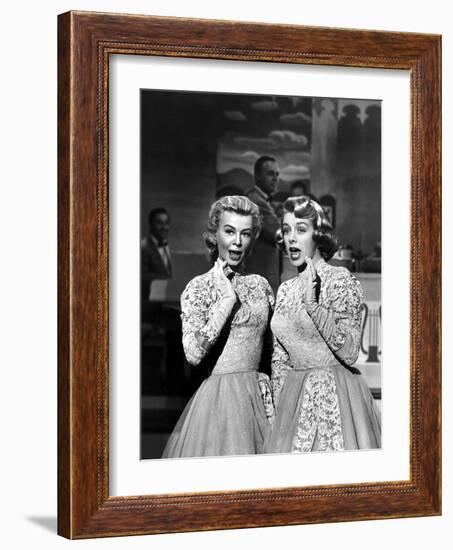 White Christmas, Vera-Ellen, Rosemary Clooney, 1954-null-Framed Photo