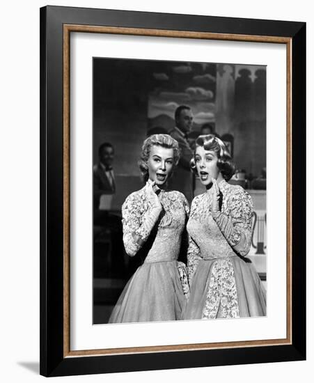 White Christmas, Vera-Ellen, Rosemary Clooney, 1954-null-Framed Photo