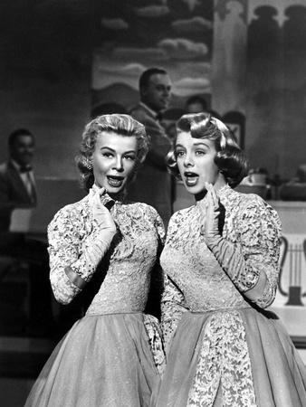 green emerald velvet dress Amazon.com: ART.COM Wall Photo White Christmas, Rosemary Clooney,  Vera-Ellen, 1954, 18" x 12": Posters & Prints