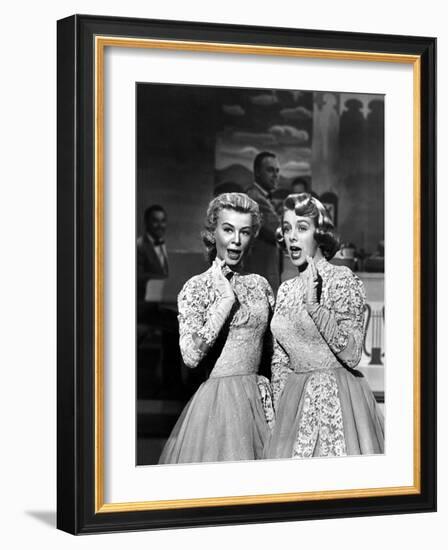 White Christmas, Vera-Ellen, Rosemary Clooney, 1954--Framed Photo