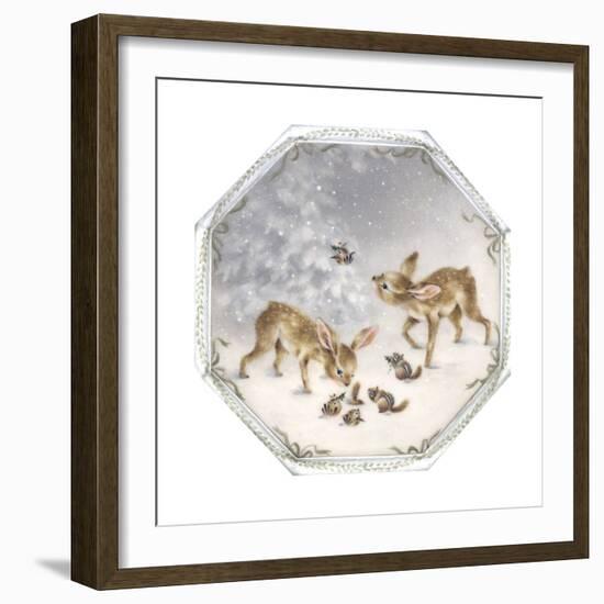 White Christmas-Peggy Harris-Framed Giclee Print