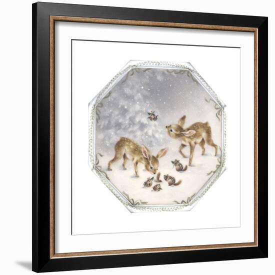 White Christmas-Peggy Harris-Framed Giclee Print