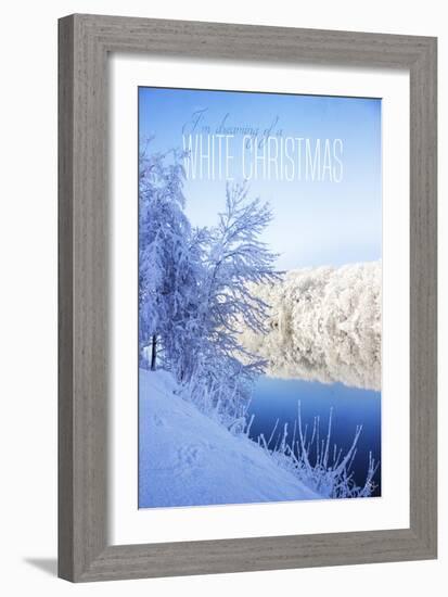 White Christmas-Kimberly Glover-Framed Giclee Print