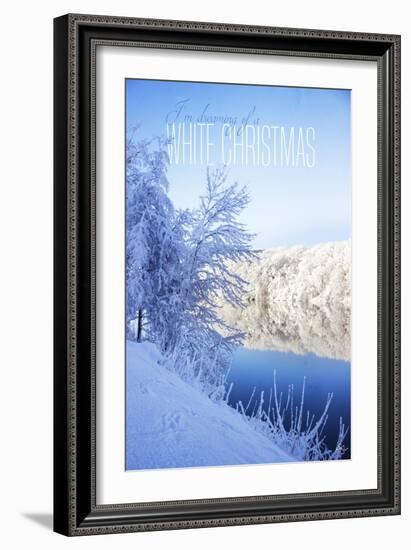 White Christmas-Kimberly Glover-Framed Giclee Print