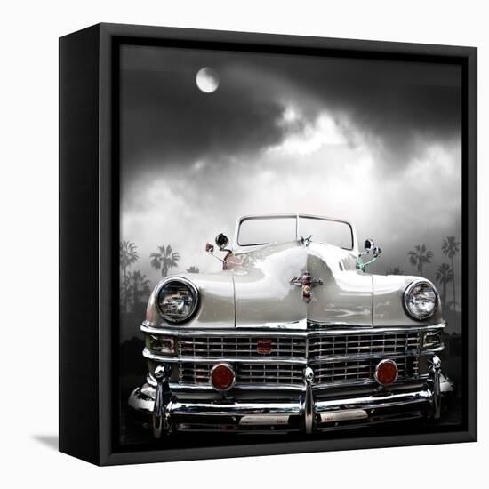 White Chrysler-LARRY BUTTERWORTH-Framed Premier Image Canvas