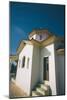 White Church in Greece-Clive Nolan-Mounted Photographic Print