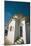 White Church in Greece-Clive Nolan-Mounted Photographic Print