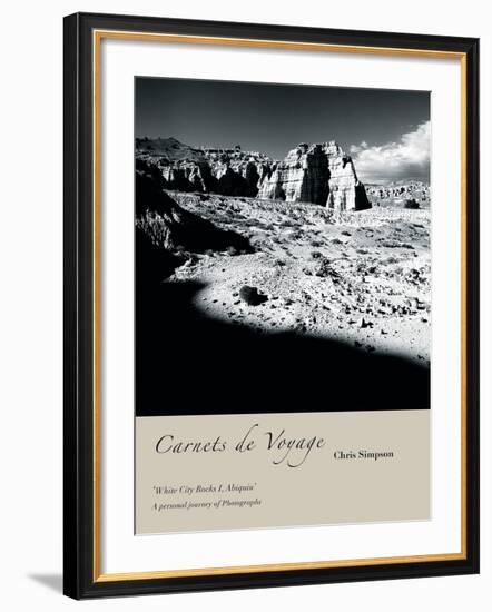 White City Rocks I, Abiquiu-Chris Simpson-Framed Giclee Print