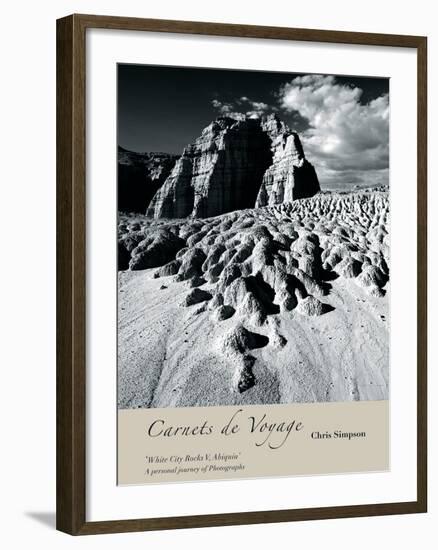 White City Rocks II, Abiquiu-Chris Simpson-Framed Giclee Print