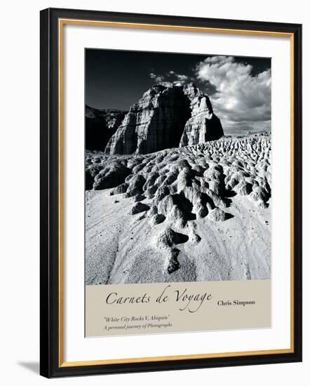 White City Rocks II, Abiquiu-Chris Simpson-Framed Giclee Print
