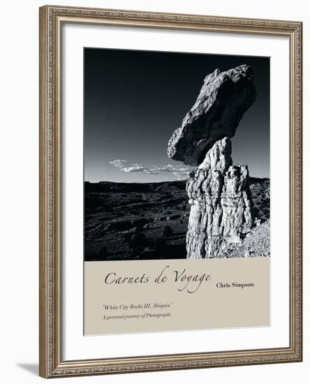 White City Rocks III, Abiquiu-Chris Simpson-Framed Giclee Print