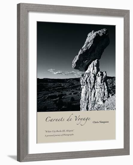 White City Rocks III, Abiquiu-Chris Simpson-Framed Giclee Print