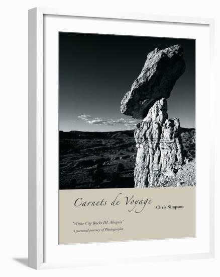 White City Rocks III, Abiquiu-Chris Simpson-Framed Giclee Print
