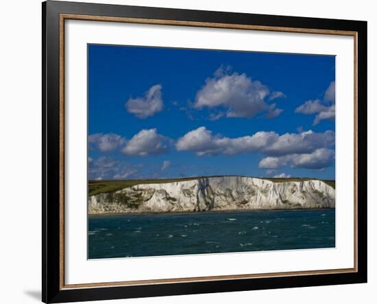 White Cliffs of Dover, Dover, Kent, England, United Kingdom, Europe-Charles Bowman-Framed Photographic Print