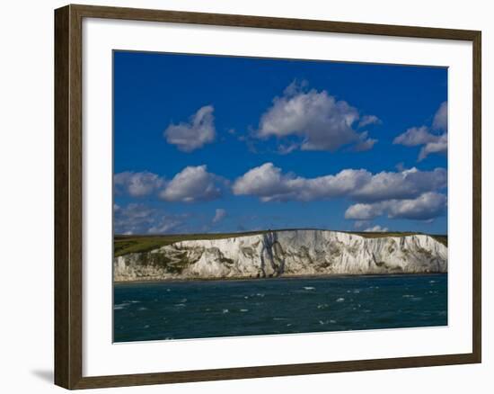 White Cliffs of Dover, Dover, Kent, England, United Kingdom, Europe-Charles Bowman-Framed Photographic Print