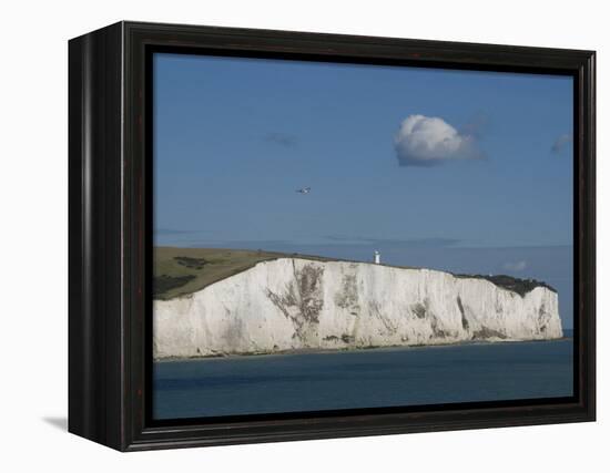 White Cliffs of Dover, Dover, Kent, England, United Kingdom-Charles Bowman-Framed Premier Image Canvas