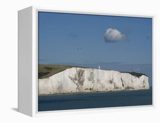 White Cliffs of Dover, Dover, Kent, England, United Kingdom-Charles Bowman-Framed Premier Image Canvas