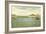 White cliffs of Dover viewed from a Channel crossing-Thomas Crane-Framed Giclee Print