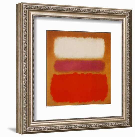 White Cloud over Purple, 1957-Mark Rothko-Framed Art Print