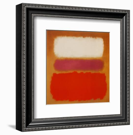 White Cloud over Purple, 1957-Mark Rothko-Framed Art Print