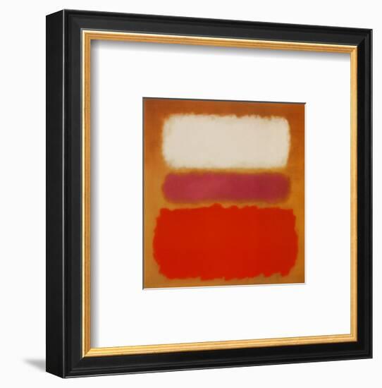 White Cloud over Purple, 1957-Mark Rothko-Framed Art Print