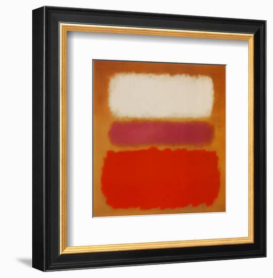 White Cloud over Purple, 1957-Mark Rothko-Framed Art Print