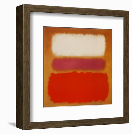 White Cloud over Purple, 1957-Mark Rothko-Framed Art Print