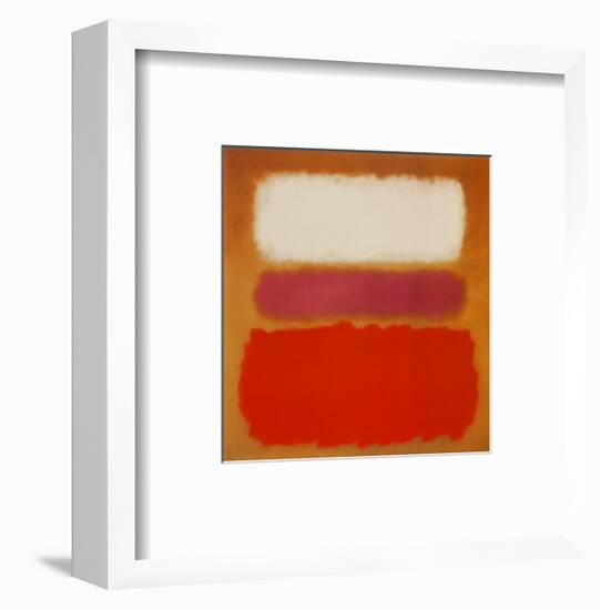 White Cloud over Purple, 1957-Mark Rothko-Framed Art Print