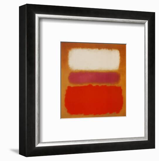 White Cloud over Purple, 1957-Mark Rothko-Framed Art Print