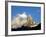 White Clouds and the Matterhorn, Zermatt,Valais, Swiss Alps, Switzerland, Europe-Hans Peter Merten-Framed Photographic Print