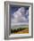 White Clouds Over Mountains, View from Col d'Aspin, Haute-Pyrenees, Midi-Pyrenees, France-David Hughes-Framed Photographic Print