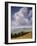 White Clouds Over Mountains, View from Col d'Aspin, Haute-Pyrenees, Midi-Pyrenees, France-David Hughes-Framed Photographic Print