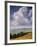 White Clouds Over Mountains, View from Col d'Aspin, Haute-Pyrenees, Midi-Pyrenees, France-David Hughes-Framed Photographic Print